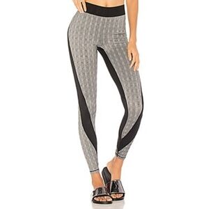 Ivy Park Grey and Black Logo Leggings Size Small